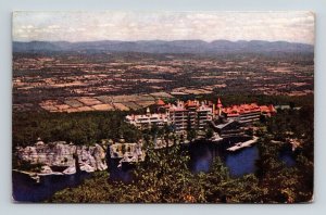 House Lake From Sky Top Catskill Mountains Mohonk NY New York Postcard UNP VTG 