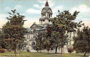Saint Joseph Michigan Court House Street View Antique Postcard K33028