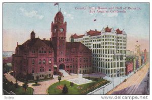 County Court House and Hall of Records, Los Angeles, California, 00-10s