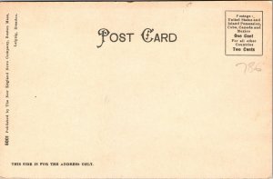 MA Cambridge Longfellow House Postcard unused 1910s