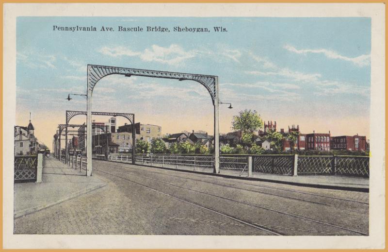 Sheboygan, WIS., Pennsylvania Ave. Bascule Bridge - 