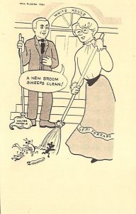 Geri Ferraro Comic Postcard