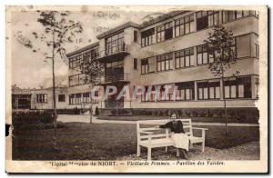 Niort - Hospital Hospice Vieilards Women Valid Pavilion Old Postcard