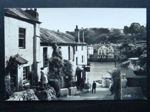 Cornwall Reversed / Flipped Image BODINNICK Hall Terrace THE FERRY INN Old RP PC