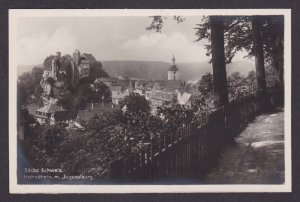 Vintage postcard Hohnstein castle Jugendburg Saxon Switzerland Germany