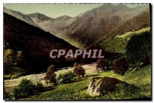 Old Postcard Bagneres de Luchon Haute Vallee du Lys Gar Cirque du Lys