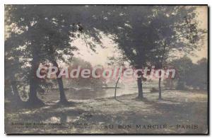 Postcard Old Au Bon Marche Paris Albert RIGOLOT morning Hendreville