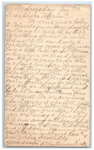 1900 Minneapolis Minnesota MN to Copenhagen Denmark Antique Postal Card