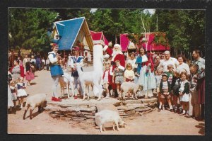 Elves Santa & People Santas Workshop North Pole NY Unused c1950s