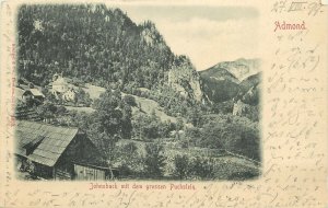 c1899 RPPC Postcard Admont / Johnsbach & Puchstein Austria Styria posted