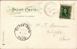 Vtg 1907 Old Belfry Lexington Massachusetts MA Postcard