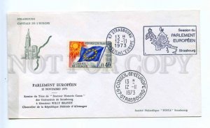 418271 FRANCE Council of Europe 1973 year Strasbourg European Parliament COVER