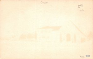 G48/ Oakland California Postcard? C.P. Bannon Mortuary Funeral Home c30s