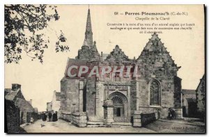 Postcard Old Ploumanach Perros C N Chapel of Clarity was built following a vo...
