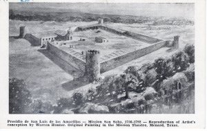 US    PC5231 MISSION SAN SABA, MENARD, TEXAS