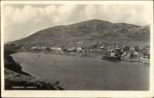 Tarbert Harris Scotland Real Photo Postcard