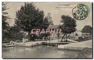 Toul - Recluse of the canal Train Station - Old Postcard