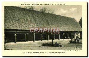 Old Postcard - Exposition Coloniale Internationale - Paris 1931 Garden of the...