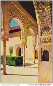 Spain Granada Alhambra The Myrtle Court