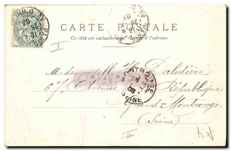 Postcard Old Paris Basilique du Sacre Coeur