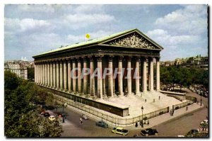 Paris Modern Postcard Madeleine Church