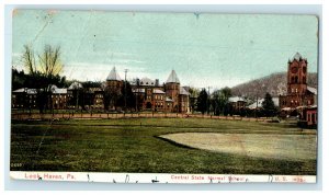 1908 Christiana PA Central State Normal School, Lock Haven PA Postcard 