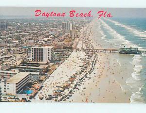 Unused Pre-1980 SCENE AT BEACH Daytona Beach Florida FL M7036