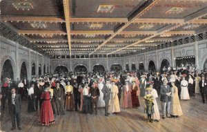 Providence Rhode Island Vanity Fair Ballroom Interior Postcard AA45481