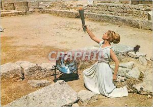 Postcard Modern Olympia Olympic Flame The apotheosis