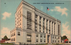 Farm Credit Administration Building Louisville KY Postcard PC323