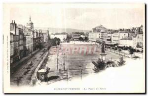 Old Postcard Clermont Ferrand Place De Jaude