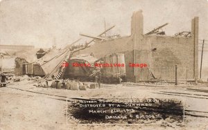 MI, Albion, Michigan, RPPC, Malleable Iron Company Tornado Damage 1913