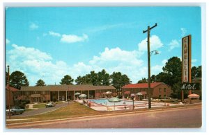 Camellia Motel Motor Court Columbus GA Georgia Postcard (FC7)