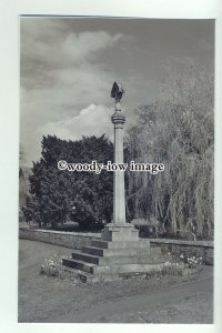 cu2343 - War Memorial - Syston - Lincolnshire - Postcard