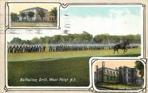 1908 Battalion Drill West Point New York Ruben Military Inset Views 2292