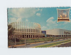 Postcard The Ford Rotunda New York Worlds Fair Queens New York USA