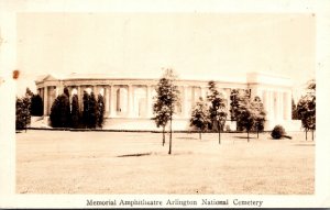 Virginia Arlington National Cemetery Memorial Amphitheatre Real Photo