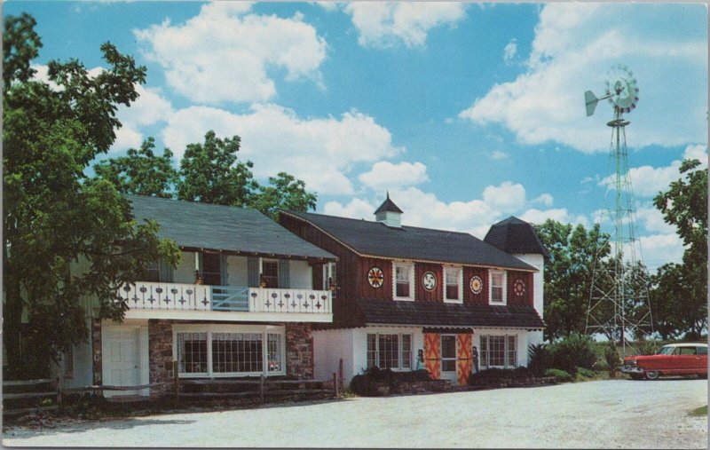 Postcard Wolnis Busch Ranerei Walnut Grove Farm Parkesburg PA