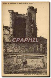 Old Postcard Chevreuse Valley Chevreuse The split tower and wells of 85 meters