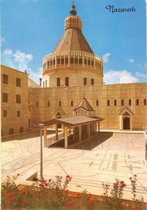 B95402 the church of the annunciation  nazareth   israel