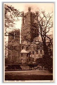 Lot of 10 Ely Cathedral Views Ely Cambridgeshire England UNP WB Postcards U24