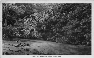 Lot312 grotto wanstead park wanstead real photo uk 