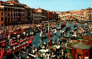 Italy Grand Canal Historic Regatta