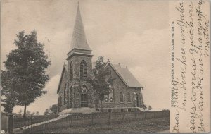 Postcard Reformed Church Montclair Heights NJ 1905