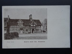 Staffordshire BRERETON Bear's Head Inn c1905 Postcard by Roma Series