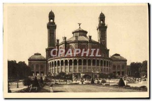 Old Postcard Paris strolling Palais du Trocadero