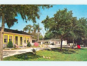 Unused Pre-1980 OAK PARK COURT MOTEL Clearwater Florida FL u2075