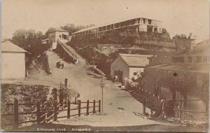 Himalaya Club Mussoorie India c1921 Real Photo Postcard G79