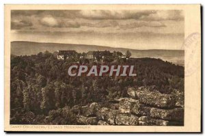 Saint Odile- Saint Odilienberg- Heidenmauer Post Card Old