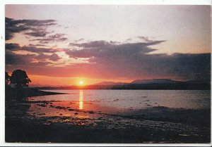 Scotland Postcard - Sunset over Beauly Firth - Inverness-shire and Ross AB1453